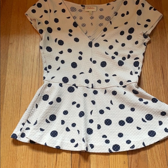 Anthropology Peplum top - Picture 3 of 3